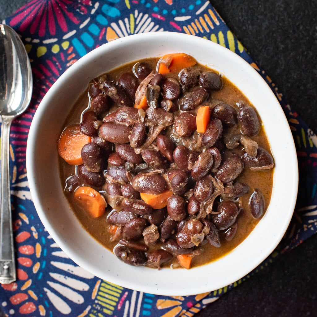 Classic beef stew (with "beefy" beans)