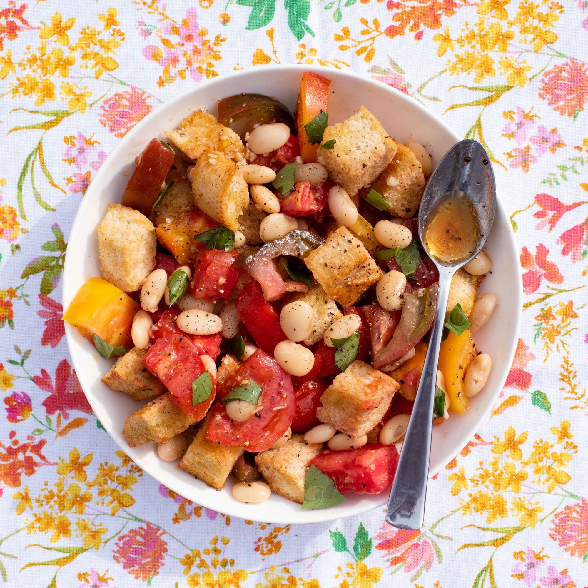 Bean Panzanella with Primary Beans 