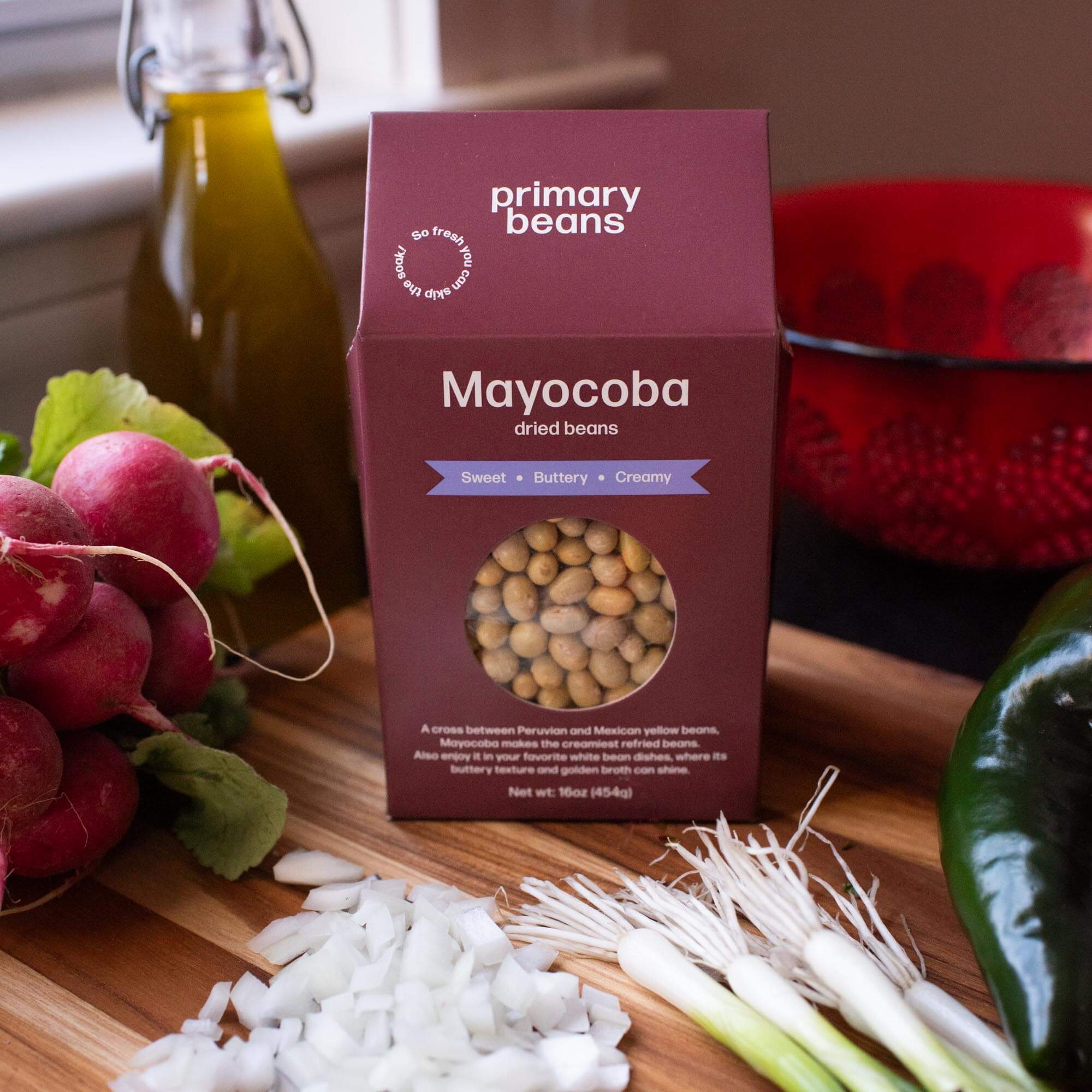 Primary Beans Mayocoba beans counter