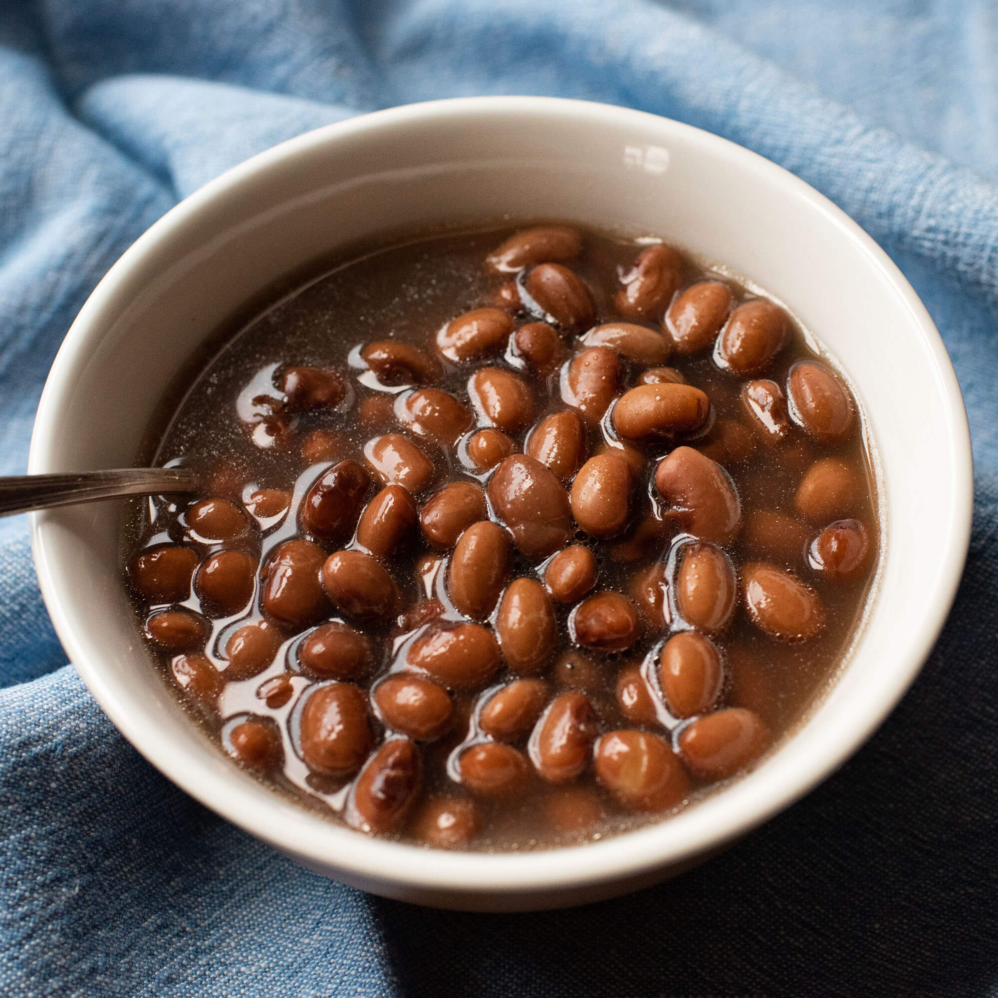 Primary Beans brothy Organic Ojo de Cabra beans